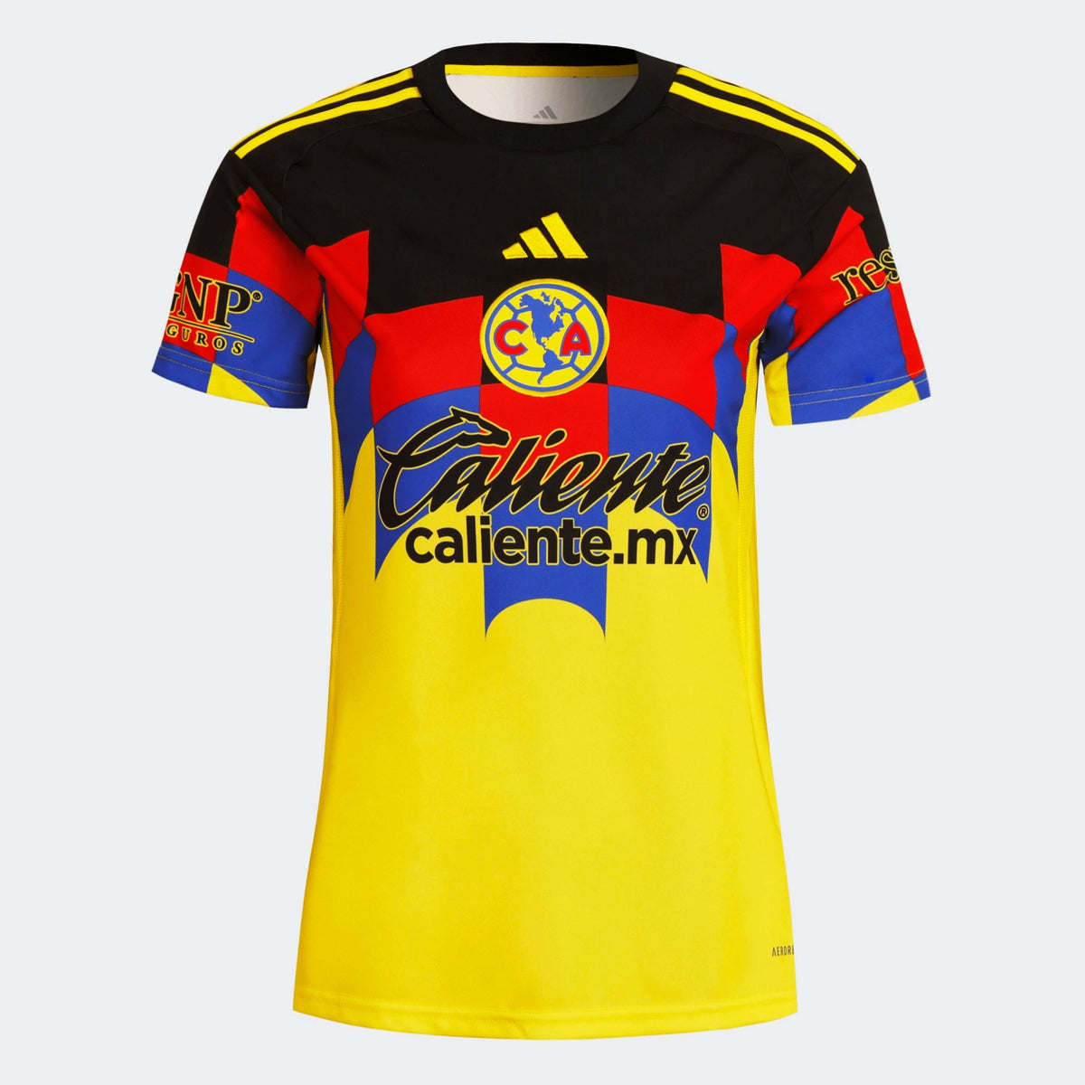 adidas Club Amrica Women's Home Stadium Soccer Jersey, 2025/26, Yellow, Medium