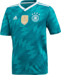 adidas Germany Youth 2018-2019 Away Jersey- Teal Green YS