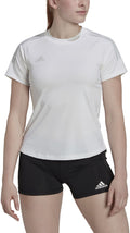 adidas HI LO Short Sleeve Volleyball Jersey (Team Light Grey/White, XS)