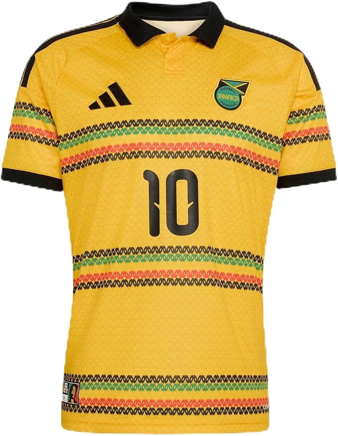 adidas Jamaica 26 x Bob Marley Home Marley 10 Jersey