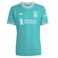 adidas Liverpool FC 25/26 Men's Third Jersey (US, Alpha, Medium, Regular, Regular, Sea Green)