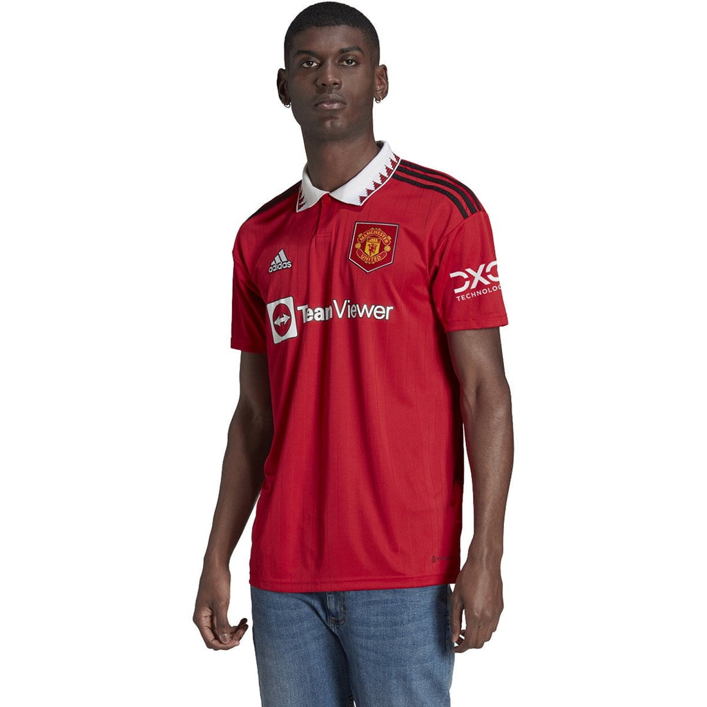 adidas Men's 22/23 Manchester United Home Jersey | H13881