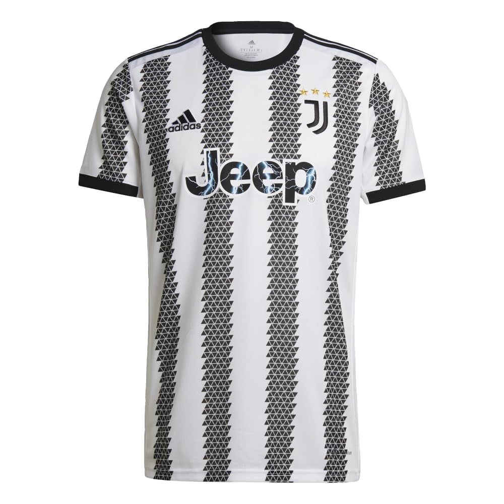 adidas Men's Soccer Juventus 22/23 Home Jersey (as1, Alpha, xx_l, Regular, Regular, XX-Large) White