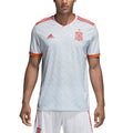 adidas Men's 2018 Spain Away Jersey White/Halo Blue/Bright Red