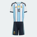 adidas Messi Kids Set Argentina Home Jersey World Cup 2026