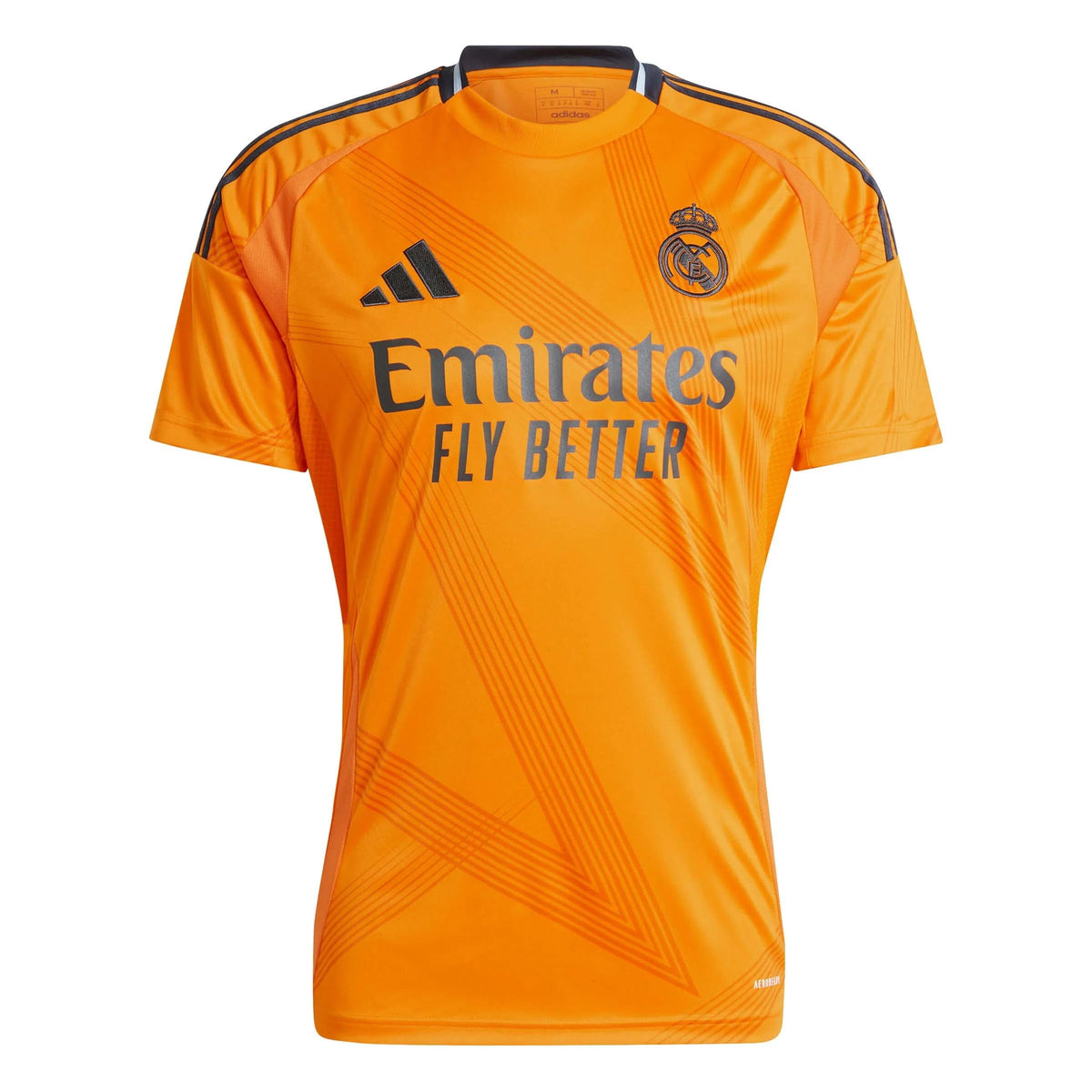 adidas Real Madrid Men’s Stadium Away Jersey 2024/25 (US, Alpha, XX-Large, Regular, Regular, Crew Orange)
