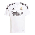 adidas Real Madrid Youth Home Jersey 2024/25 (US, Alpha, X-Small, Regular, White)