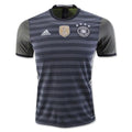 adidas International Soccer Germany Men's Jersey, X-Small, Dark Grey/White/Green