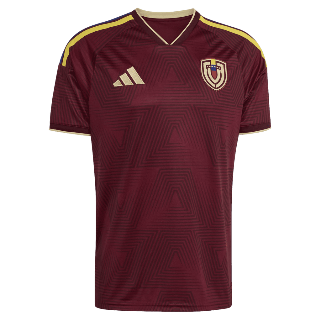adidas Venezuela Home Men's Stadium Soccer Jersey 26/27