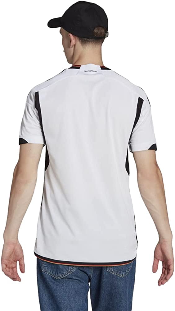 Adidas Men's Germany 22 Home Jersey (White,Men,S)