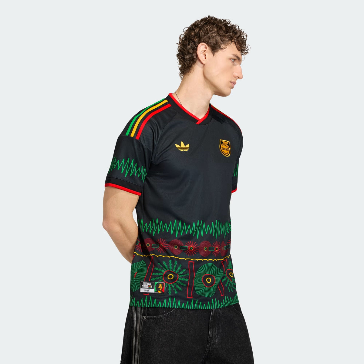 adidas Jamaica Men's Away Jersey x Bob Marley 2026