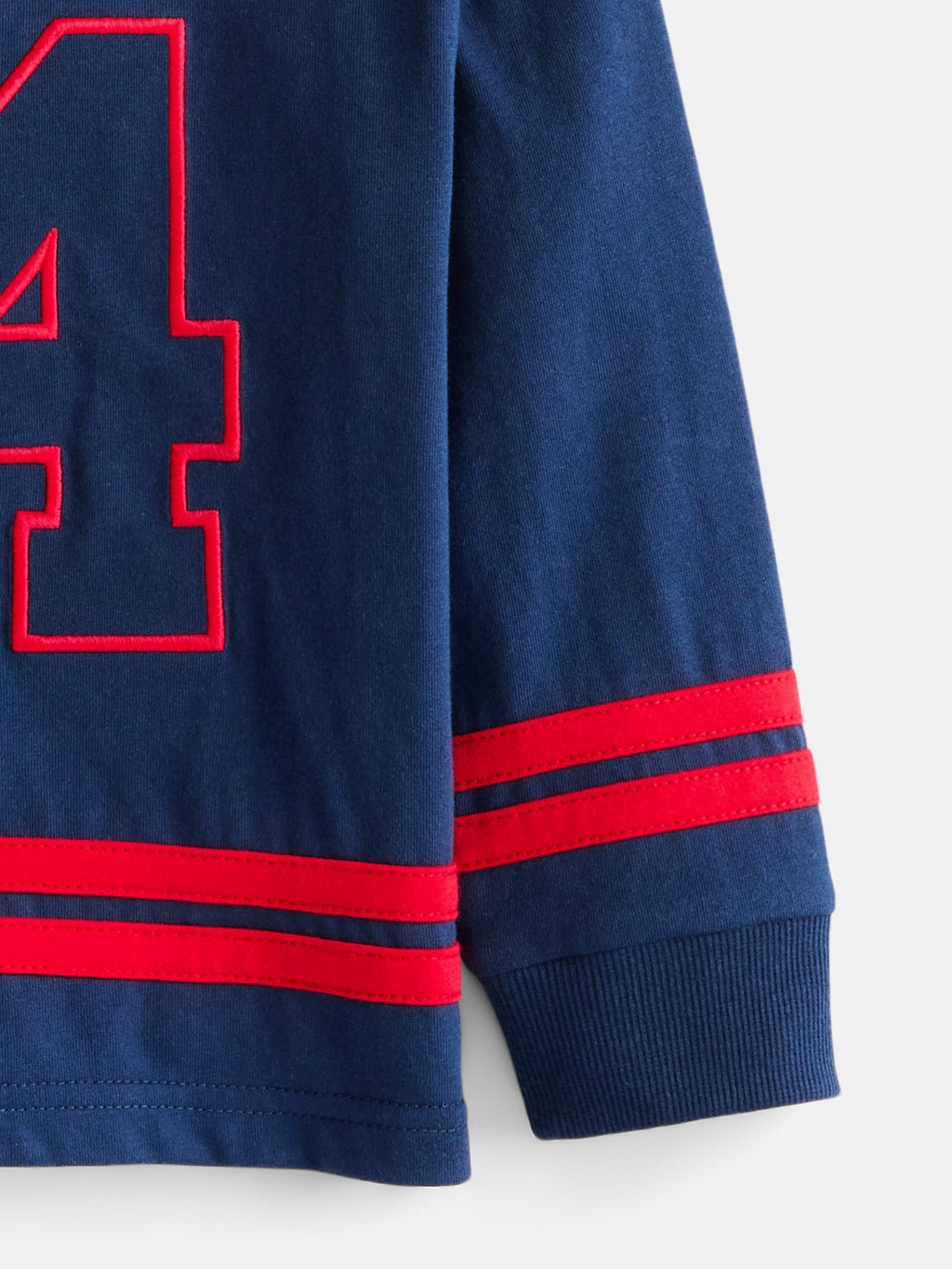 Wonder Nation Toddler Boys' Graphic Hockey Jersey with Long Sleeves, Sizes 12M-5T