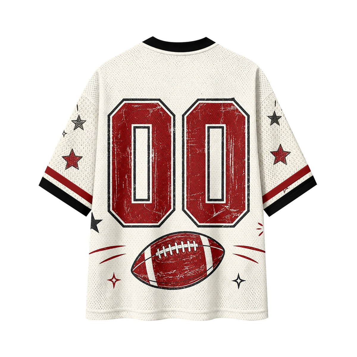 Football Shirts for Women Short Sleeve V Neck Vintage Game Day Graphic Sports Mesh Jersey Purple M