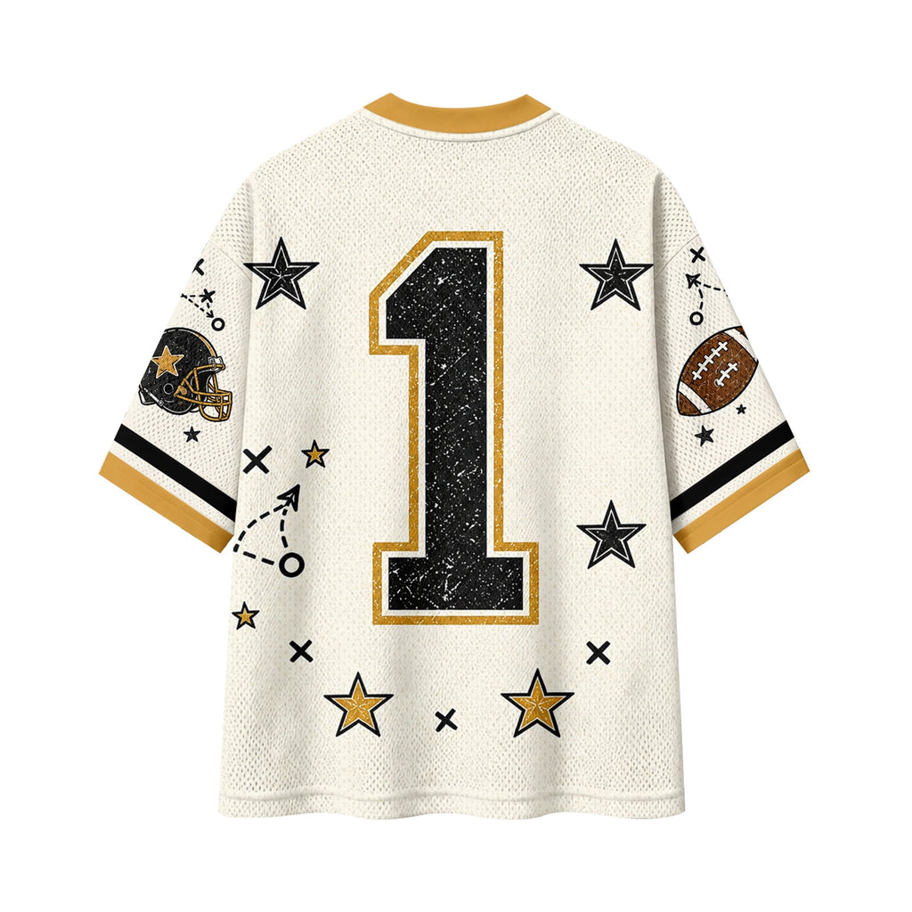 BFRGSIJ Women's Football Game Day Mesh Jersey V Neck Short Sleeve Top Leopard Bow Football Graphic Casual Sport Shirt for Game Day XL