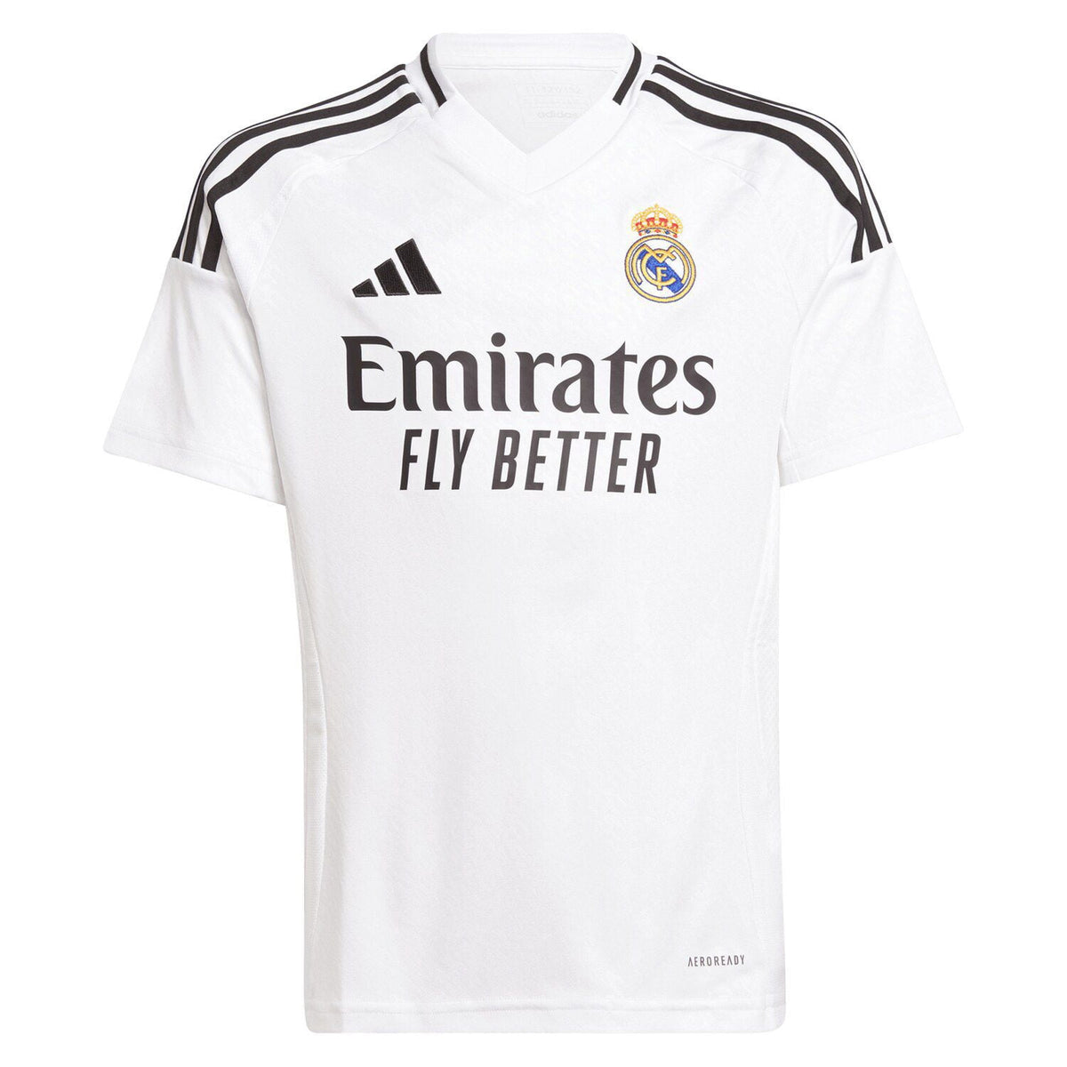 Youth adidas White Real Madrid 2024/25 Home Replica Jersey Color: Mad White Size: YTH L