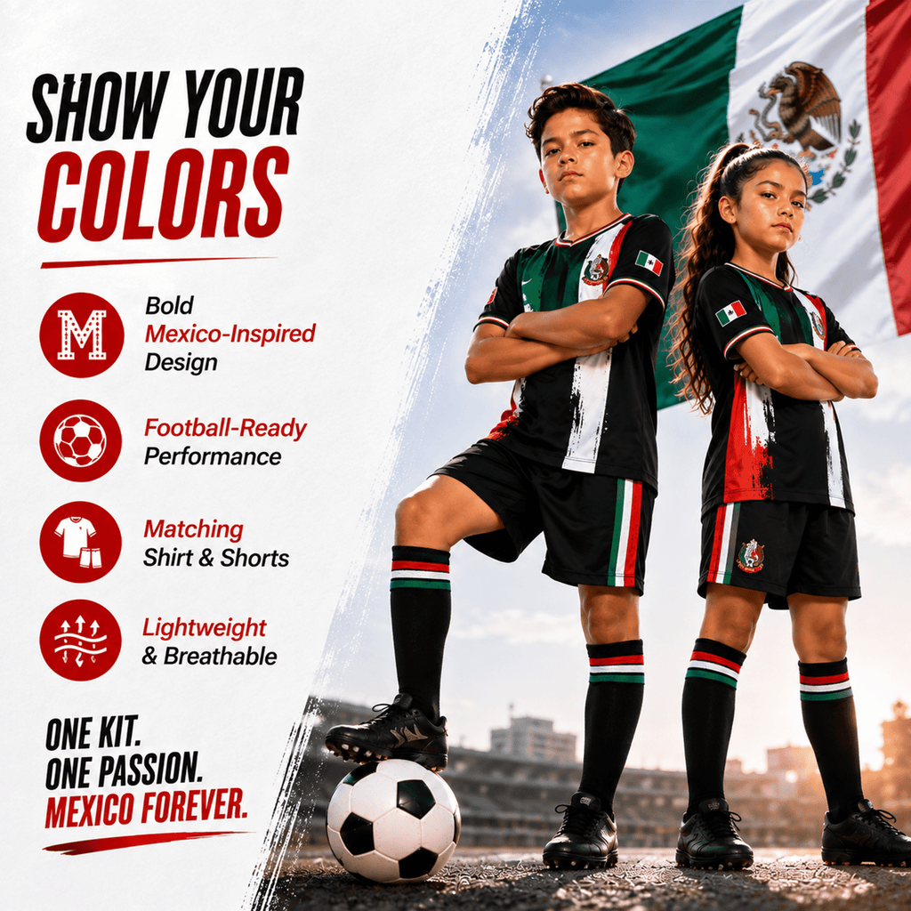 Fox & Fury Brazil Soccer Jersey for Kids, Youth Boys & Girls – Unisex Football Shirt, Camiseta de Futbol Brasil