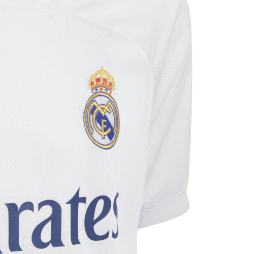 adidas Youth Real Madrid 20/21 Home Jersey (Medium) White