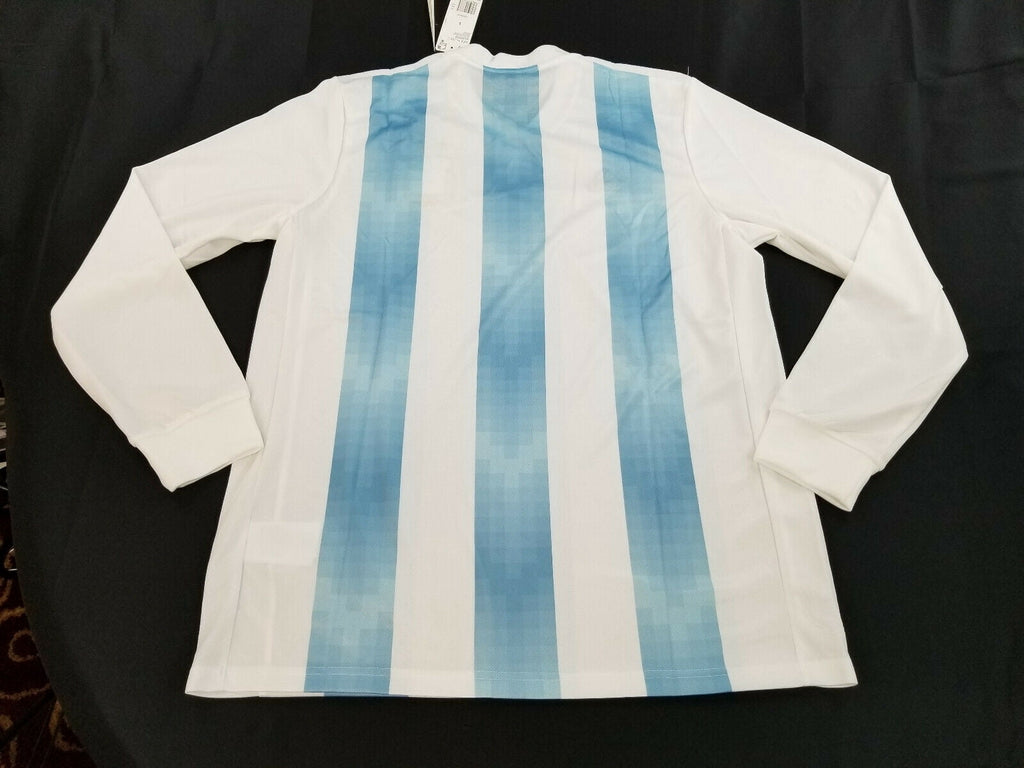 adidas Argentina Home Men's Stadium L/S Soccer Jersey 2018