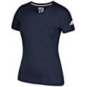 Adidas Women's Go-to Performance Short Sleeve Crew Athletic Tee Top (Navy, XL)