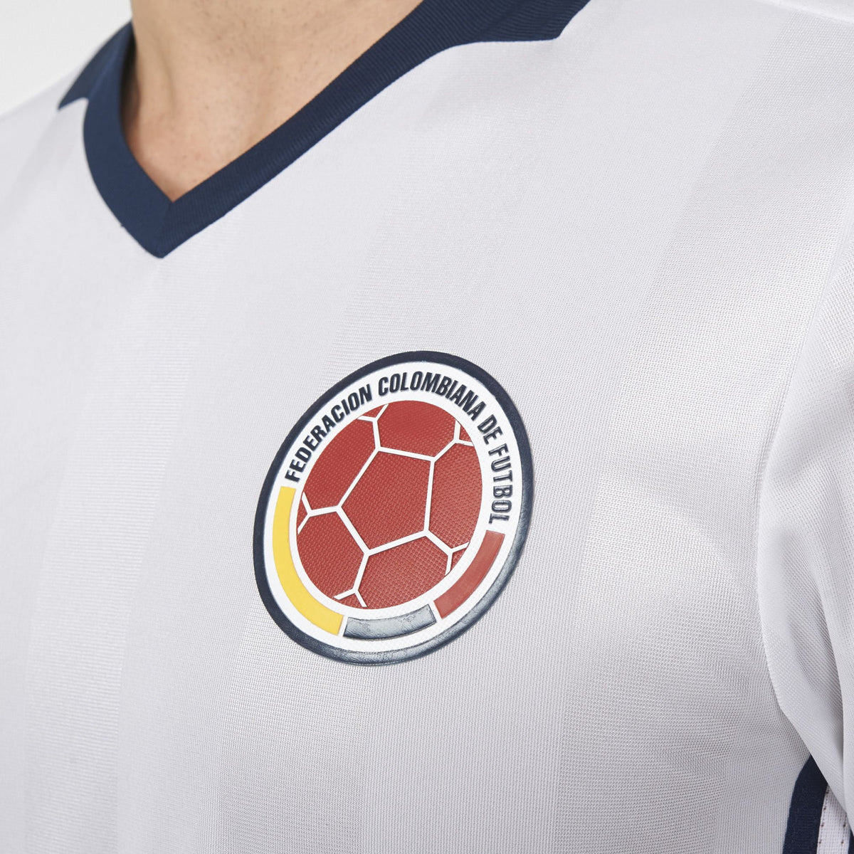adidas Colombia Home Men's Authentic Soccer Jersey 2016