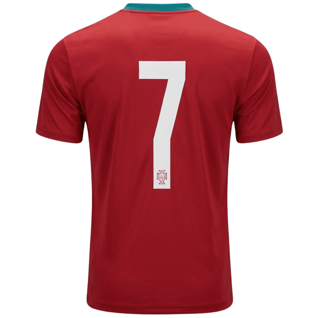 Icon Sports Portugal #7 Gameday Soccer Jersey, Polyester, YXS-AXXL, 1-Pack