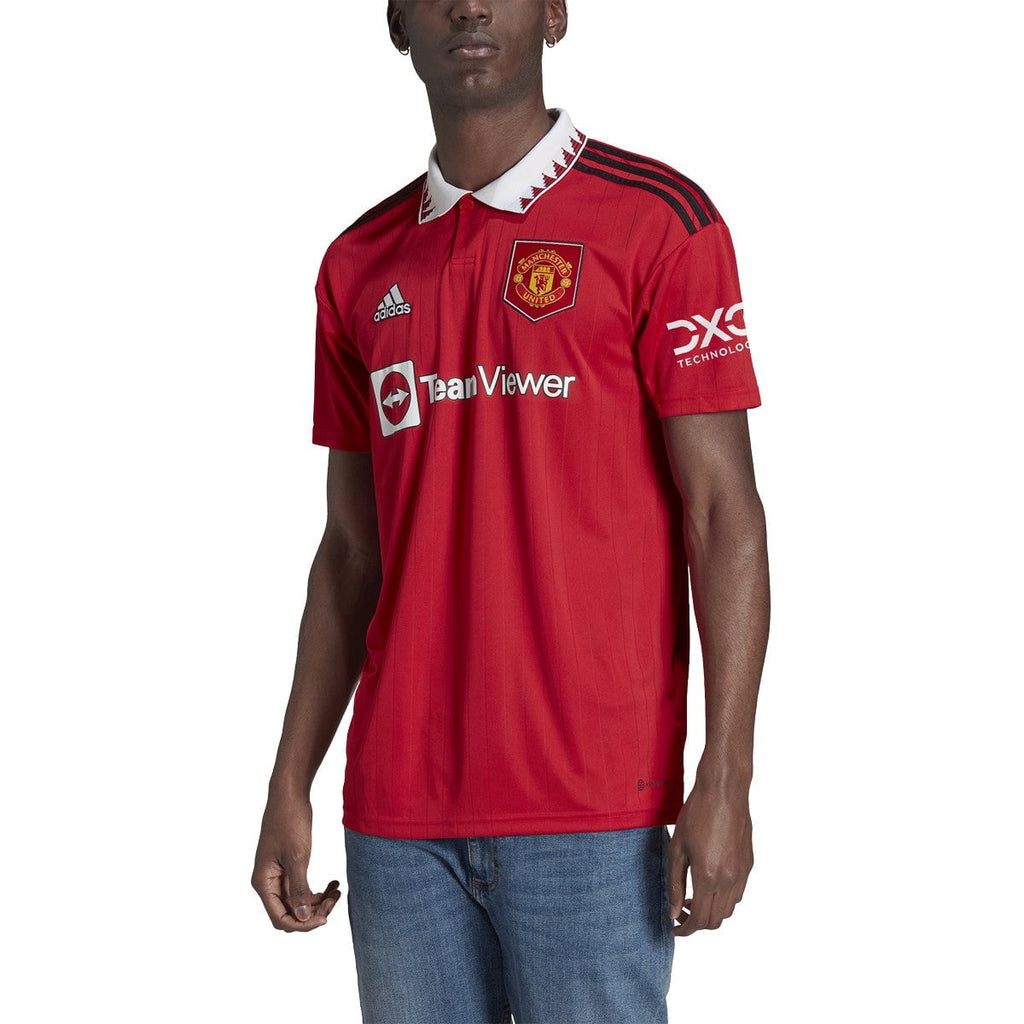 adidas Men's 22/23 Manchester United Home Jersey | H13881
