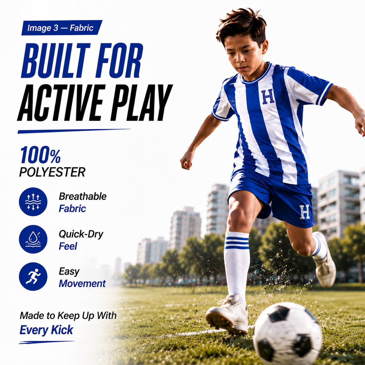 Fox & Fury Brazil Soccer Jersey for Kids, Youth Boys & Girls – Unisex Football Shirt, Camiseta de Futbol Brasil