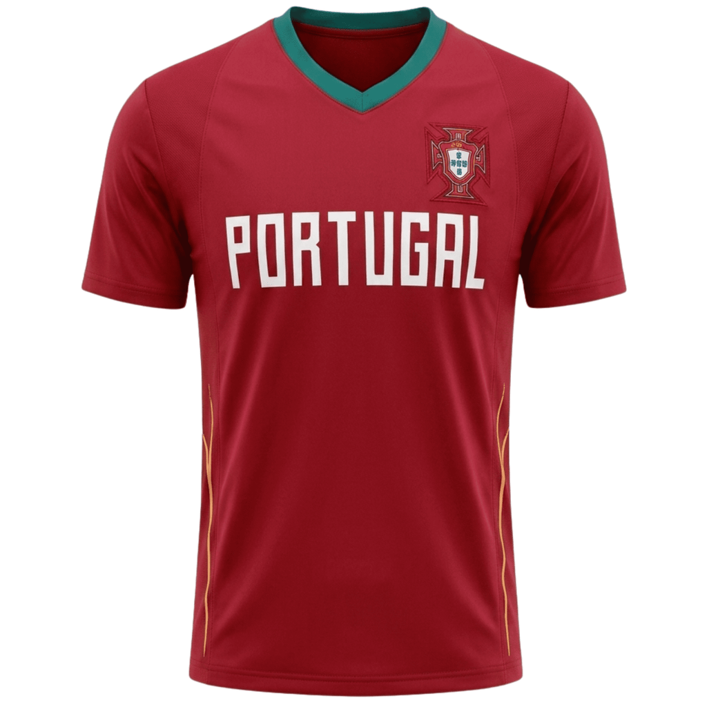 Icon Sports Portugal #7 Gameday Soccer Jersey, Polyester, YXS-AXXL, 1-Pack