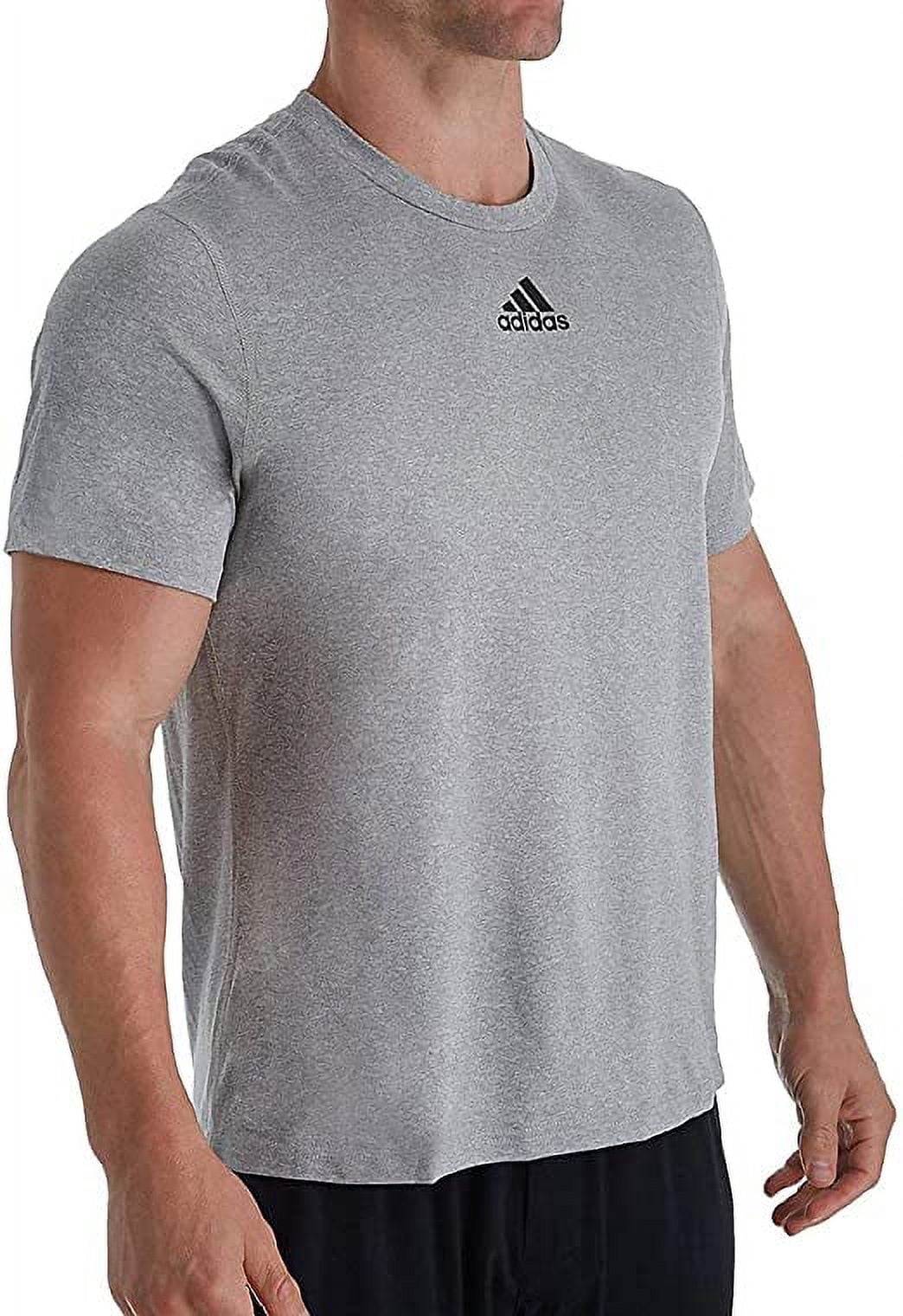 Adidas Men's Creator Short Sleeve Shirt Gray Heather SM